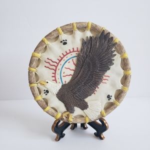 #Young's 97 Ceramic Sun catcher Eagle Plaque